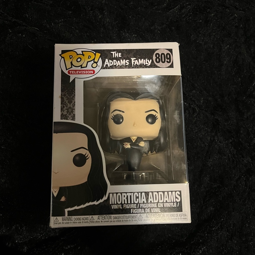 Funko Pop! Morticia Addams Figure - Black and White